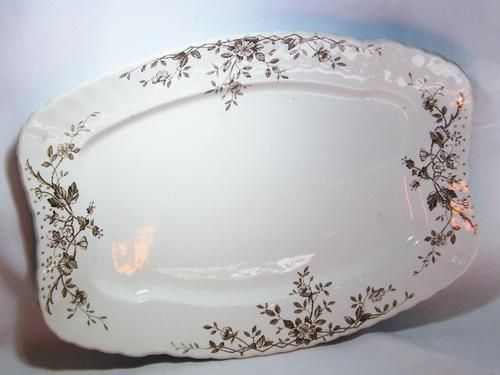 Vintage Grindley `Mersey` pattern large platter