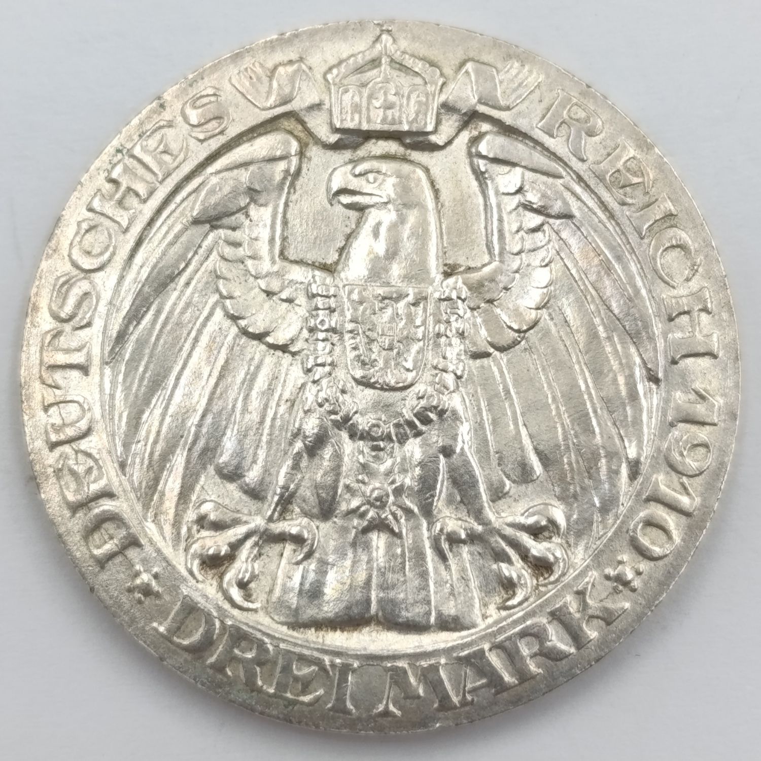 German Prussia 1910 A Berlin University Drei mark