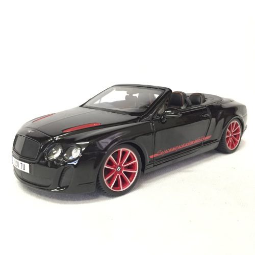 Bburago Bentley Continental Supersports convertible ISR model car - scale 1/18