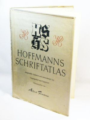1952 Issue of Hoffmanns SchriftAtlas by Alfred Finsterer