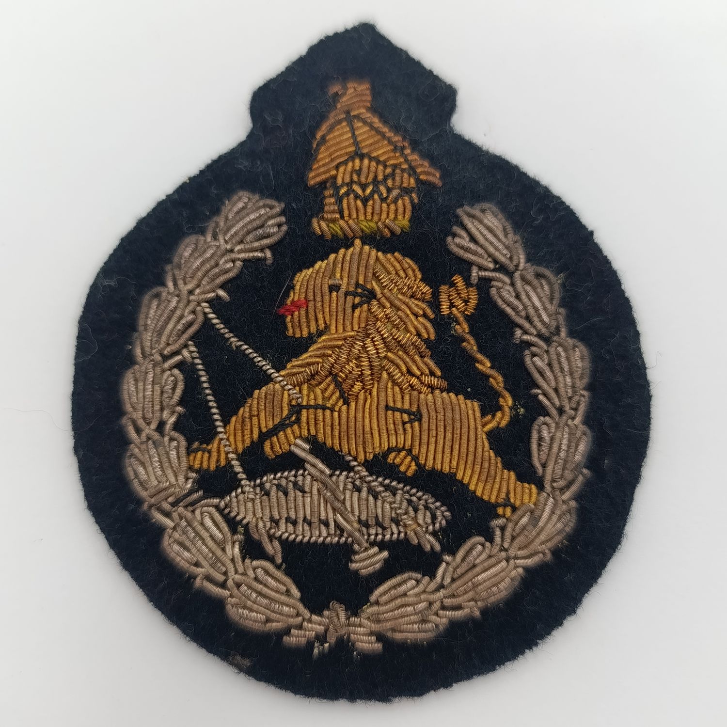 Rhodesia BSAP bullion wire cap badge