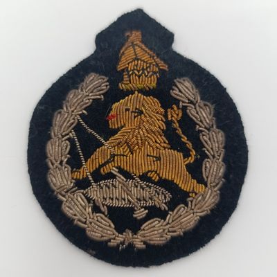 Rhodesia BSAP bullion wire cap badge