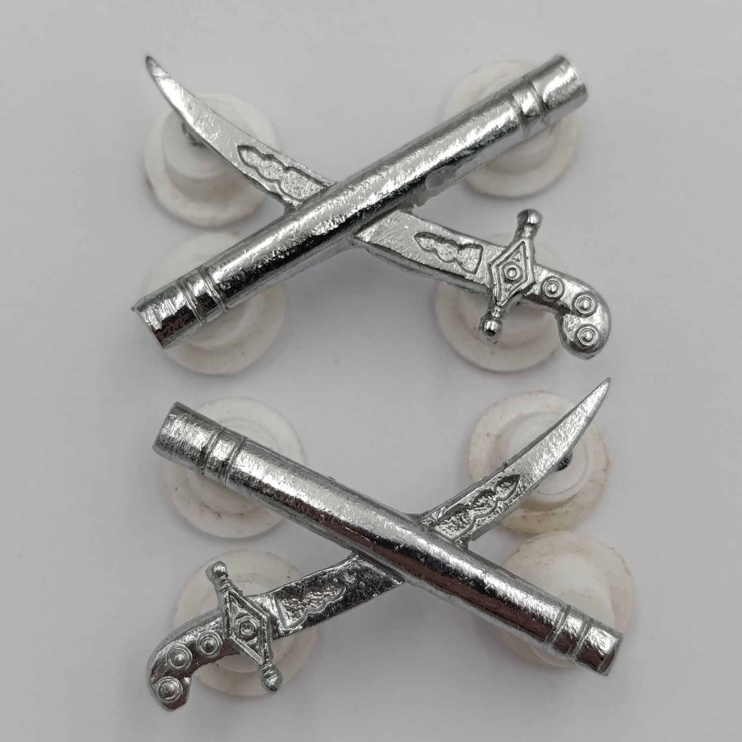 Pair of SA Army General's rank badges - mess dress