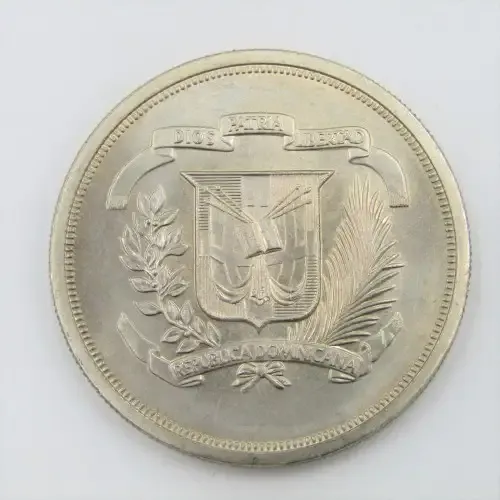 1979 Dominican Republic DUARTE crown size coin - only 45000 minted