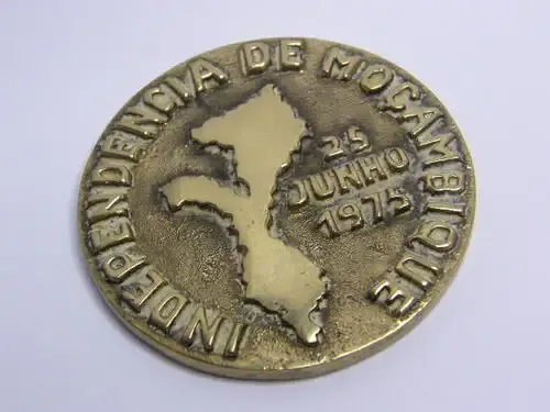 1975 Mozambique Independence Medallion