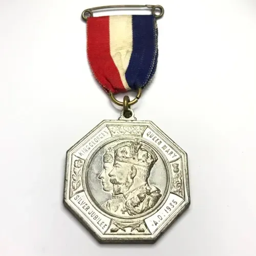 Middlesex 1935 George 5 silver jubilee medal - Excellent