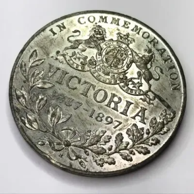 Queen Victoria 1837-1897 sixty year medallion