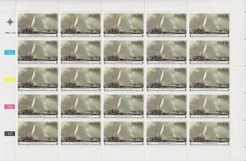 SACC 485-488 Full Sheets Mint and Cancelled