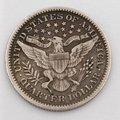 1895 United States of America 1/4 Dollar - XF