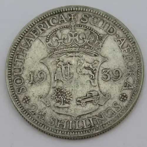 South Africa 1939 half crown