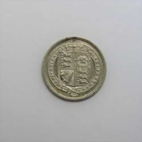 1887 Great Britain six pence - Uncirculated