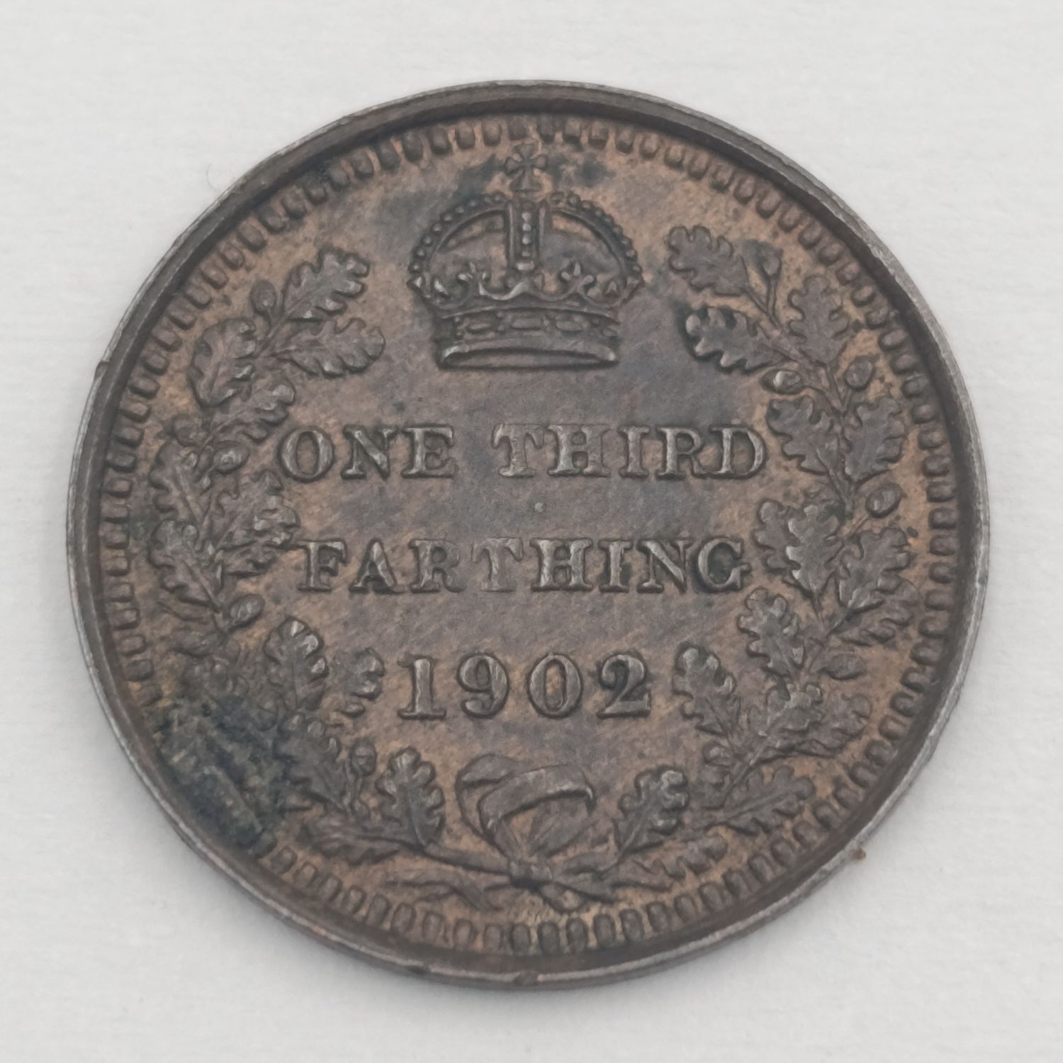 One third farthing 1902 - Edward 7 - AU