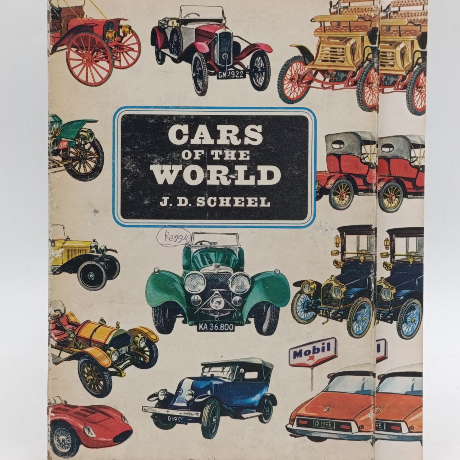 Cars of the World Volume 1 to 4 set by J.D. Scheel