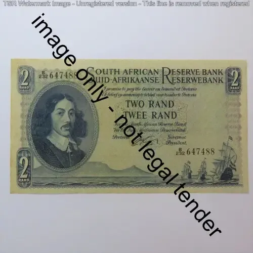 Rissik First Issue R2 banknote - Crisp uncirculated