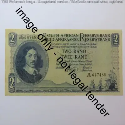 Rissik First Issue R2 banknote - Crisp uncirculated