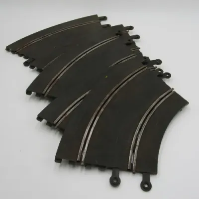 Lot of 10 vintage Scalextric No. 907789 race tracks