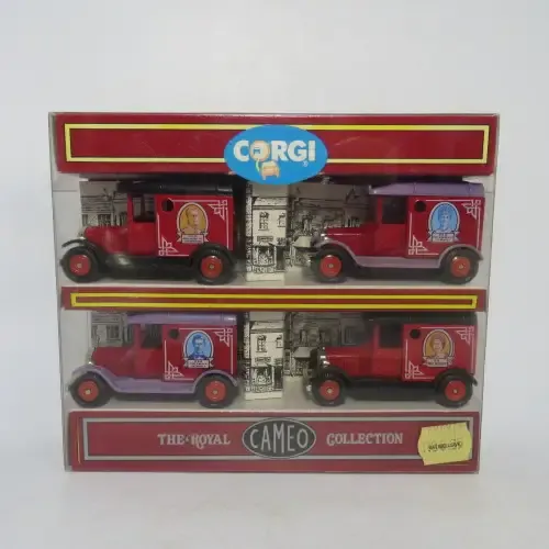 Corgi Cameo The Royal collection vintage model car set of 4 cars