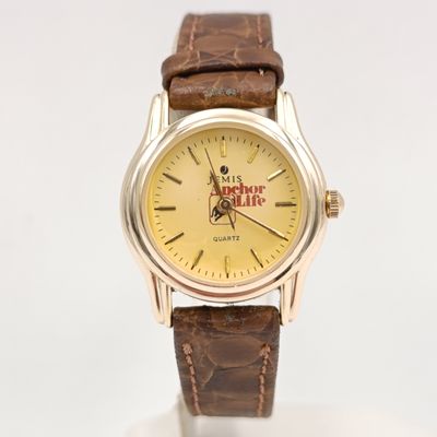 Anchor Life advertising quartz ladies watch in pouch working