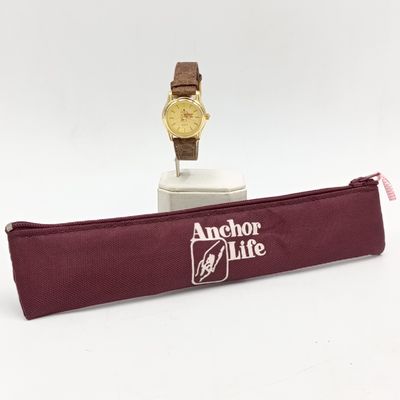 Anchor Life advertising quartz ladies watch in pouch working