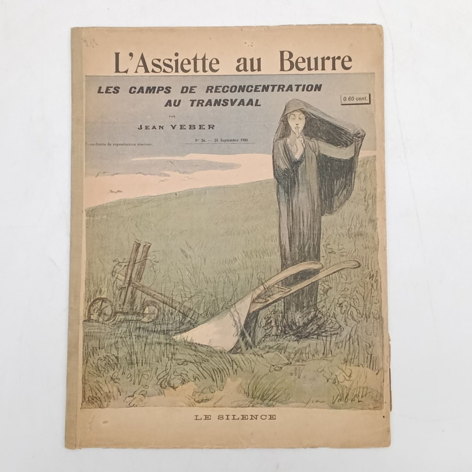 Copy Sept 1901 L&#39;Assiette au Beurre in good condition (The Boer consentration camps)
