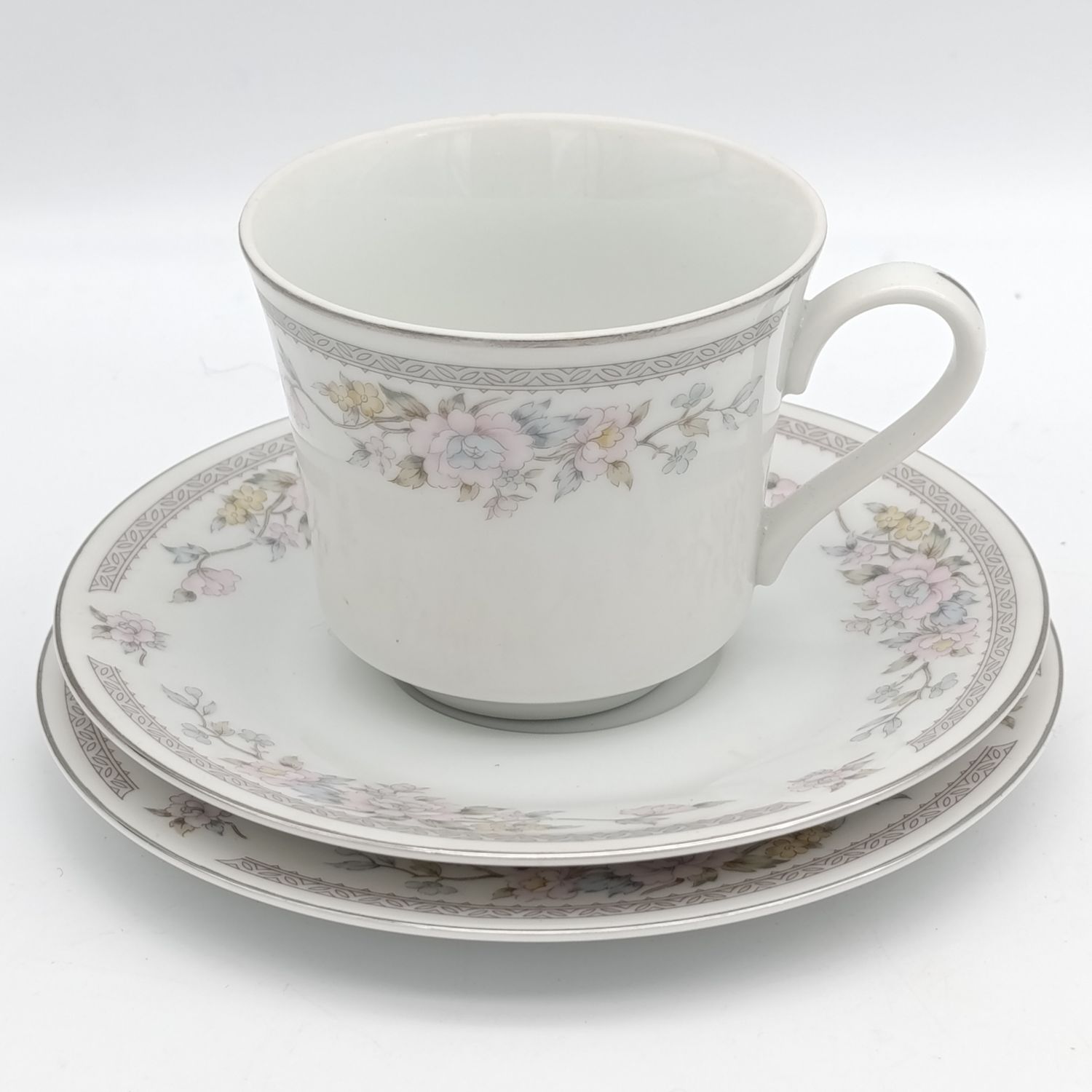 Crescent China Porcelain trio