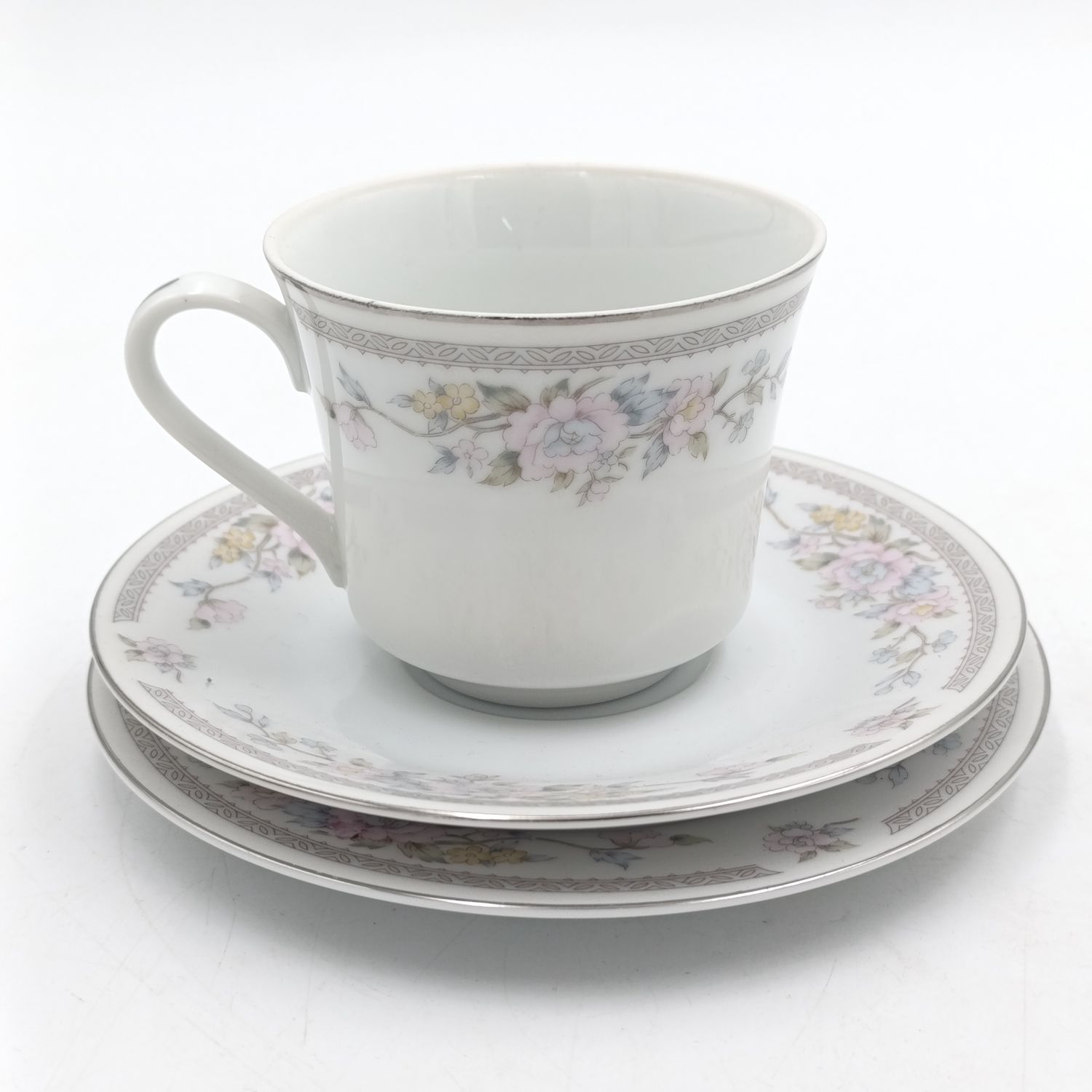 Crescent China Porcelain trio