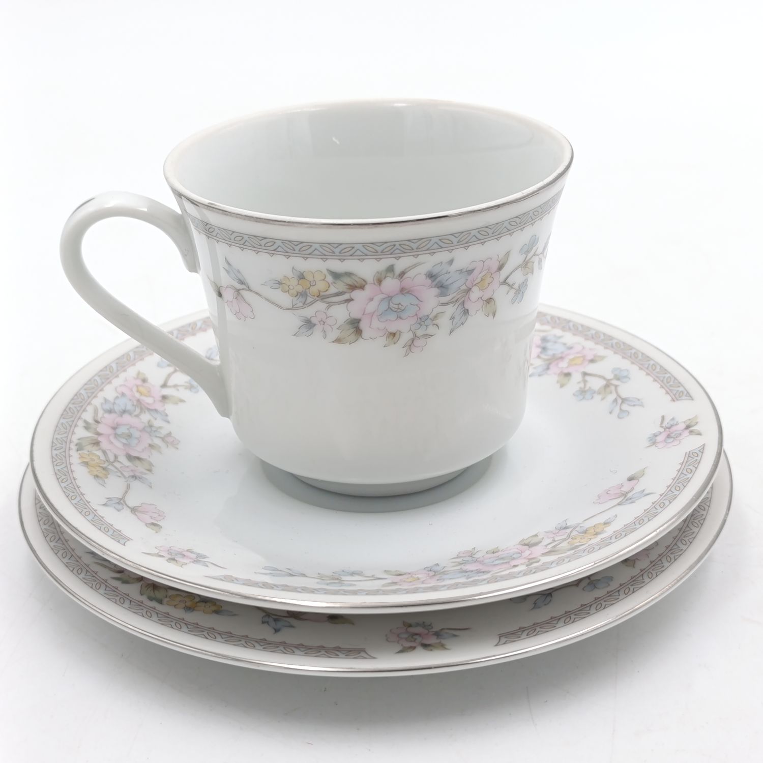 Crescent China Porcelain trio