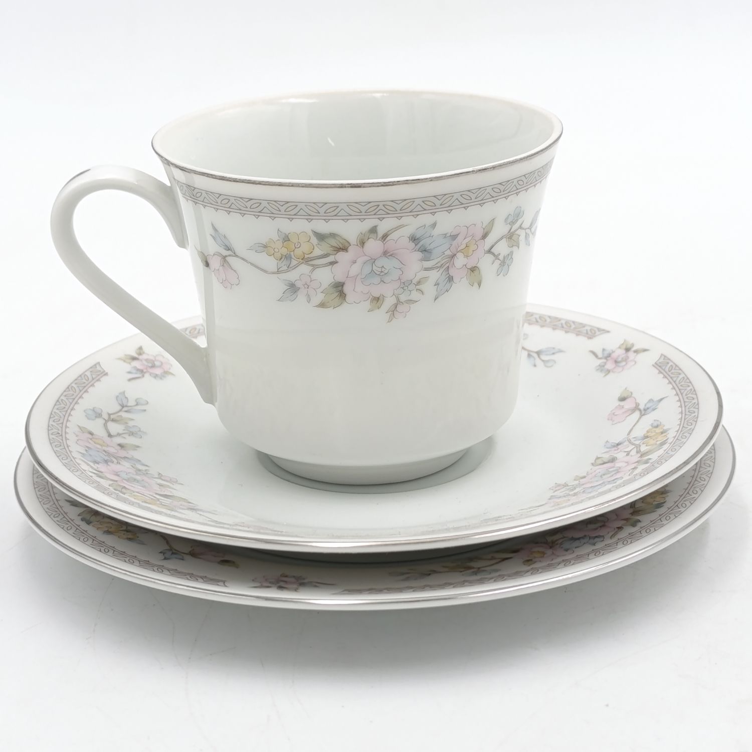 Crescent China Porcelain trio