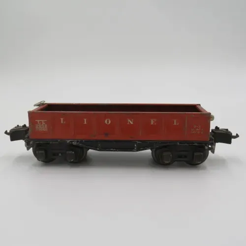 Vintage Lionel #2652 Orange Gondola car - O-gauge