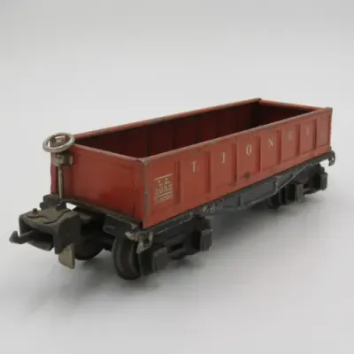 Vintage Lionel #2652 Orange Gondola car - O-gauge