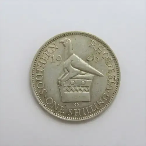 1946 Rhodesia shilling - XF+