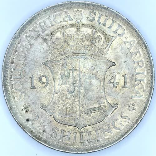 1941 SA Union Half Crown - AU
