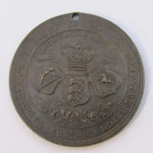 1837-1897 Diamond Jubilee Medallion - Queen Victoria - excellent condition