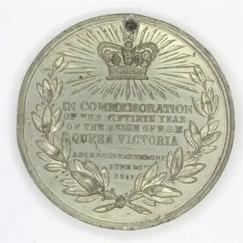 1887 Queen Victoria Jubilee Medallion - excellent