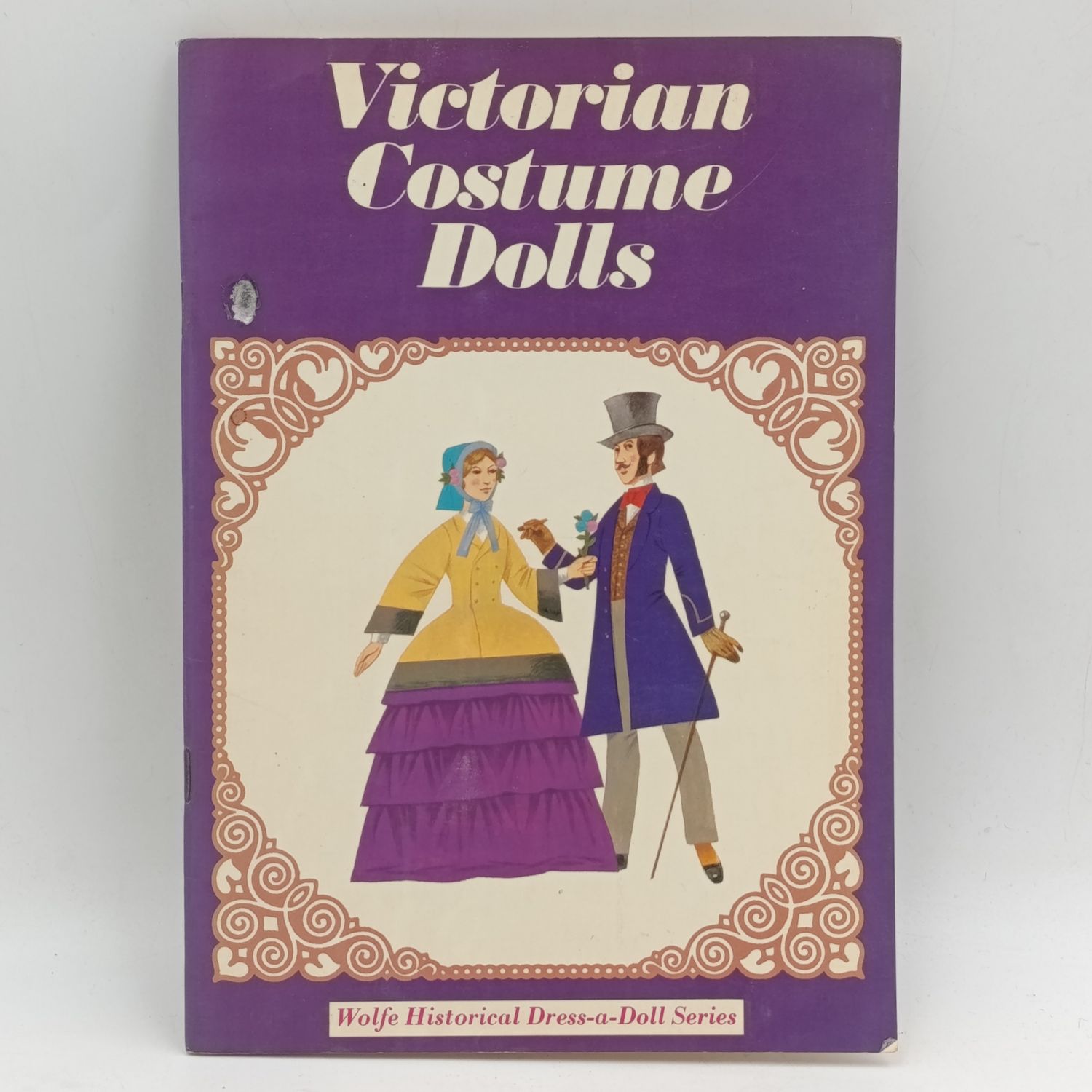 Victorian Costume dolls book - Wolfe historical dress-a-doll series