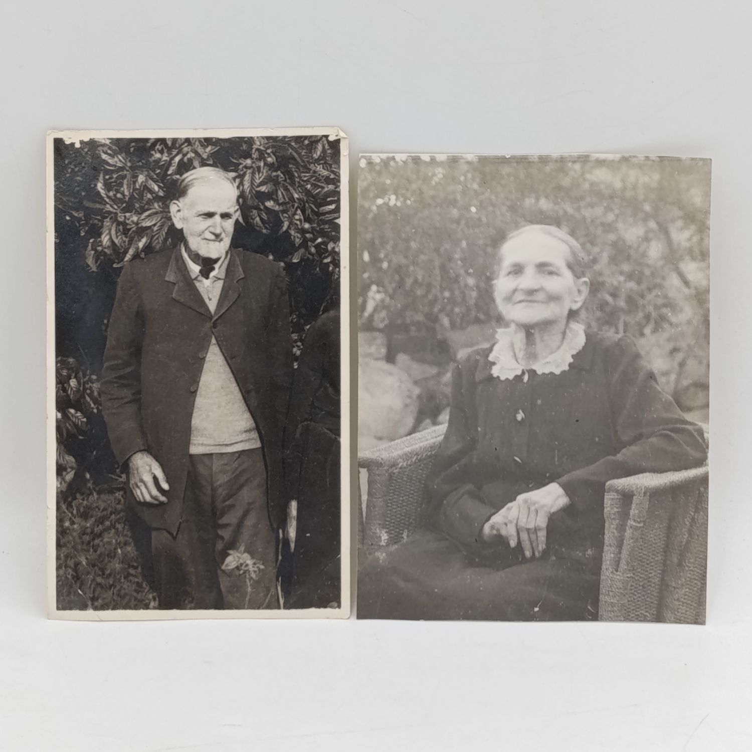 Vintage photos of Ouma Swart &amp; Oom Thys Swart van Napier