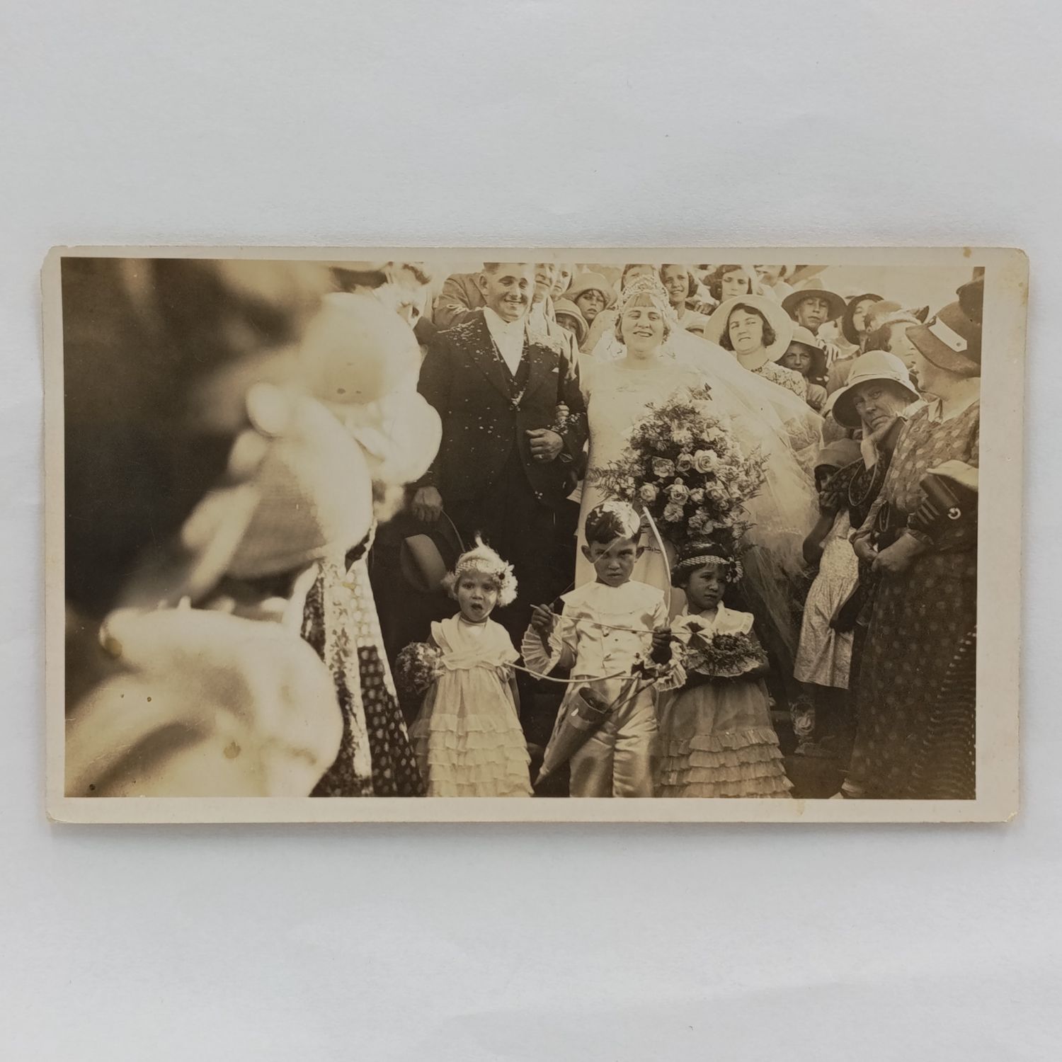 Antique photo - Baan Badenhorst en Tienie Swart-Badenhorst marriage - beautiful photo