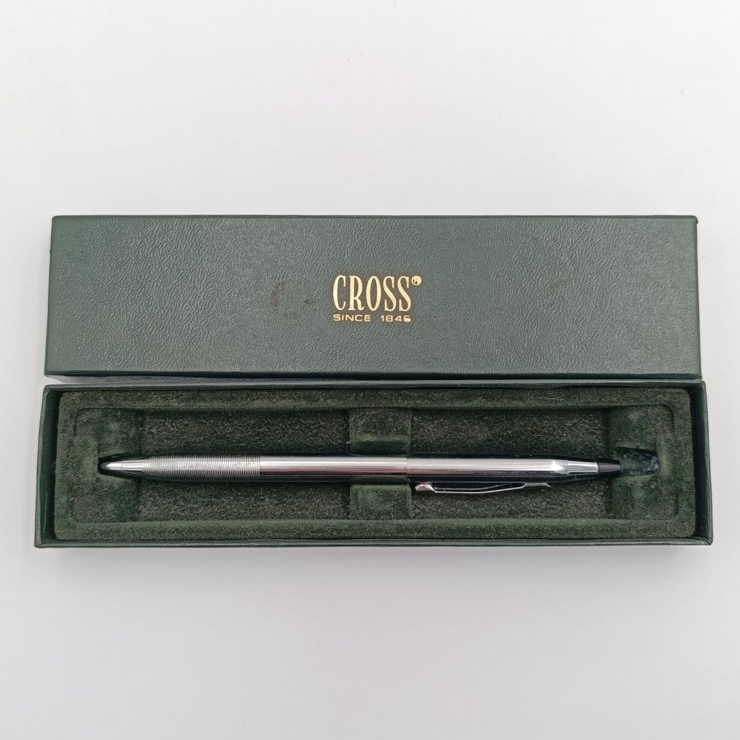 Vintage Cross mechanical pencil in box - marked H.M du plessis, Prefects 1981