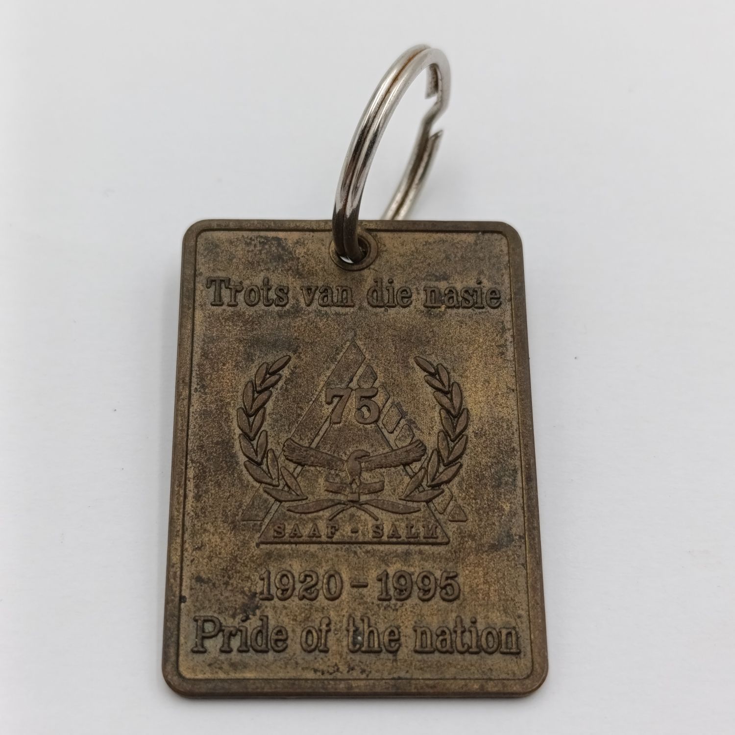 SA Air Force 1920-1995 Pride of the Nation 75 Years keyring