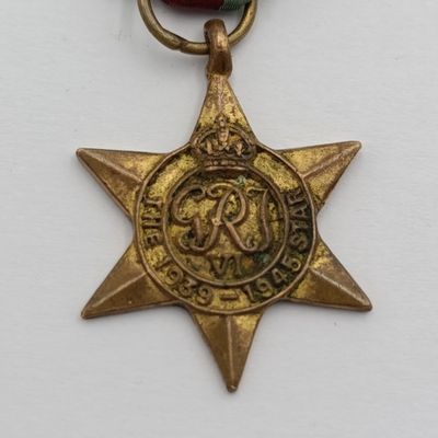 WW2 The 1939-1945 Star miniature medal