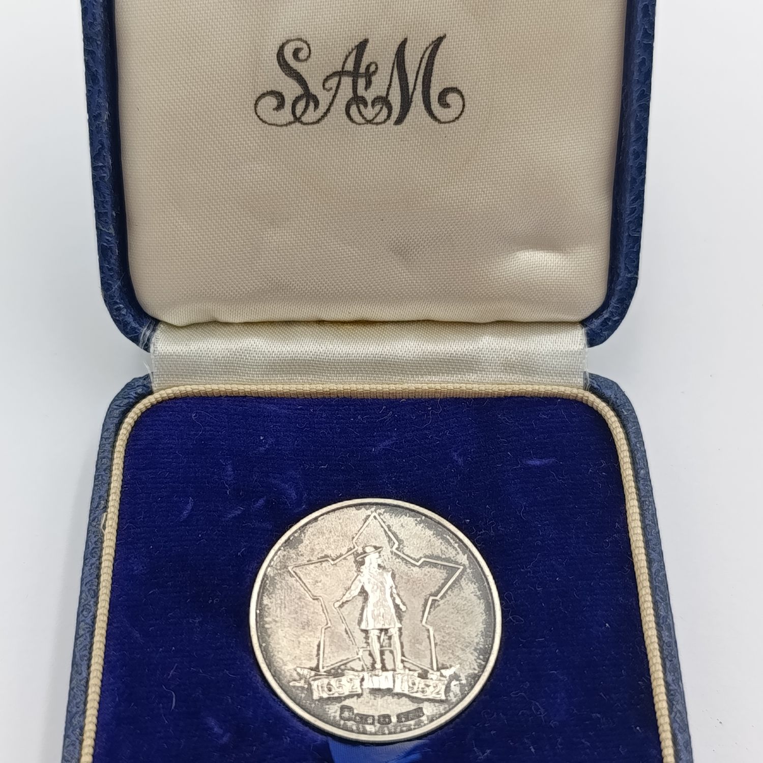 1952 Van Riebeeck Festival Sterling Silver medallion