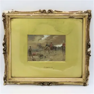 Painting by Ernest crafts, R.A - Watercolor