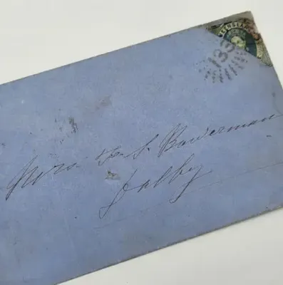Postal cover from Whroo Australia to Dalby Australia - See description