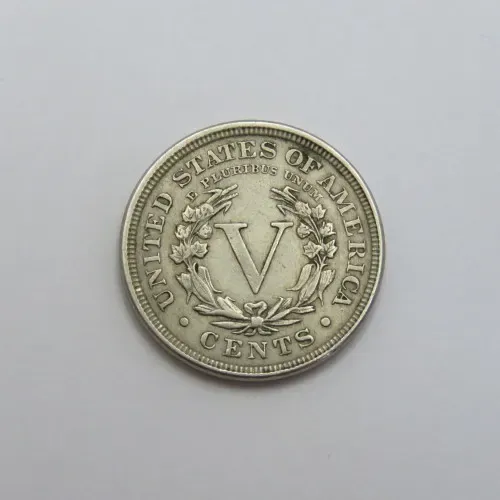 1899 USA Copper-Nickel 5 cent XF