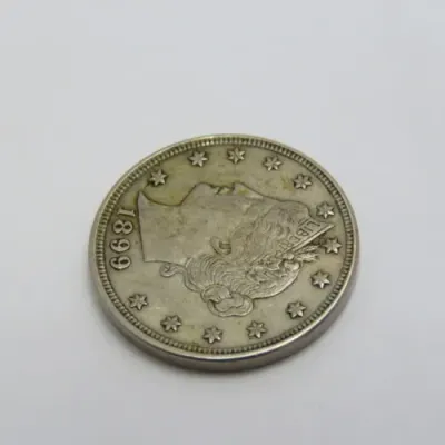 1899 USA Copper-Nickel 5 cent XF