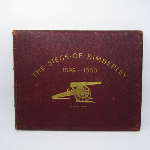 Kimberly Diamond Fields Advertiser - The Siege of Kimberly 1899-1900 leather bound gilt edged