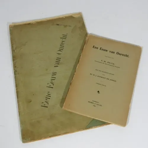 Een eeuw van onrecht -FW Reitz -Printed in 1900 in book form together with the original manuscript