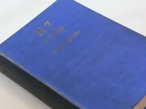 N.7 - A novel by G.R.N. Minchin - original 1930 first edition - RARE