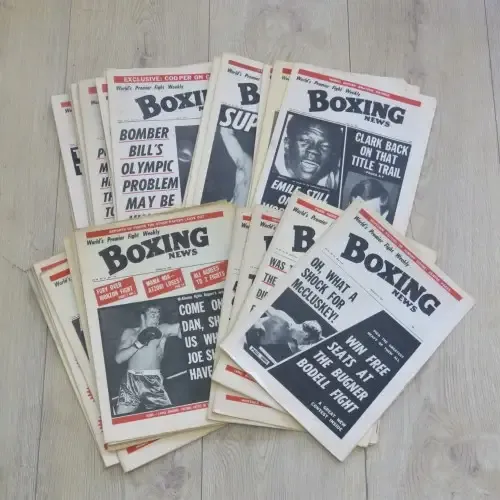 Boxing News Weekly magazine dated between 13 August 1971 and 25 February 1983