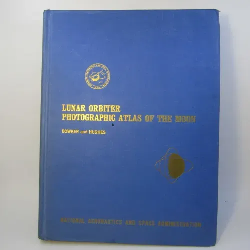 Lunar Orbiter photographic atlas of the moon - Bowker &amp; Hughes - 375 plates of the moon